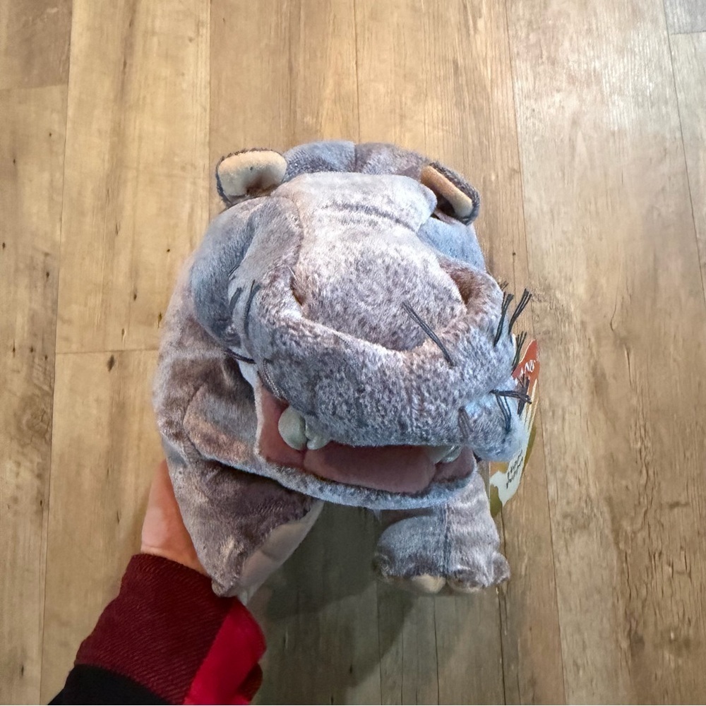 NWT Folkmanis Hippo Hand Puppet - Picture 8 of 13